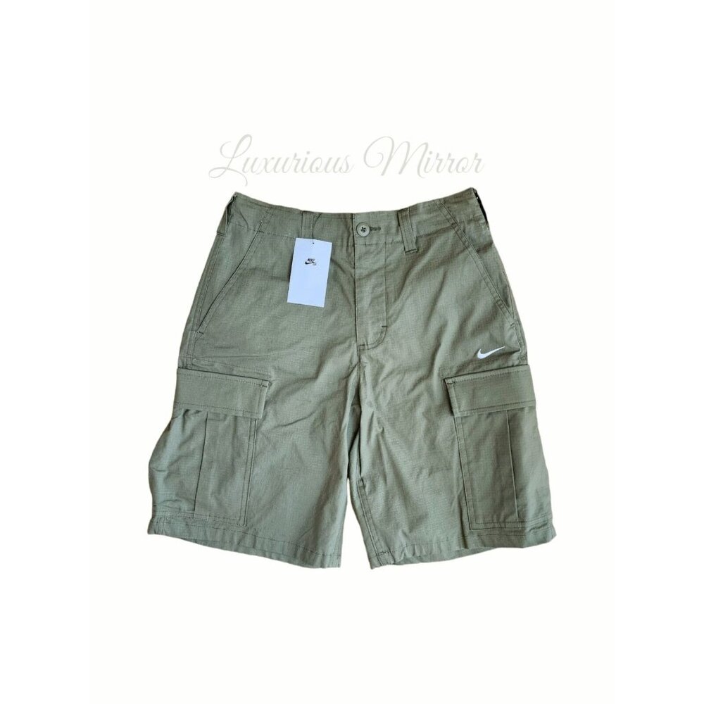 Nike SB Cargo Skateboarding Drawstring Ripstop Utility Skate Shorts Men's Sz 28